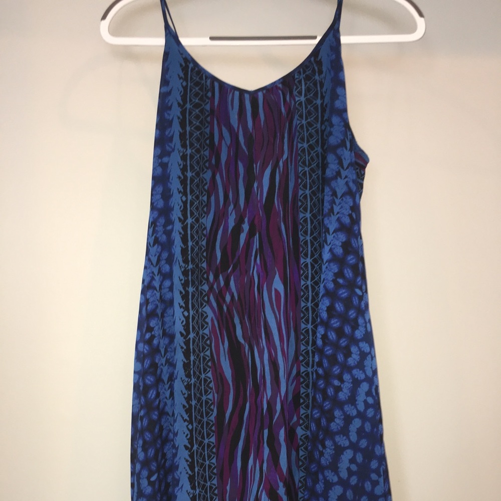 Dark blue spaghetti strap  dress size M